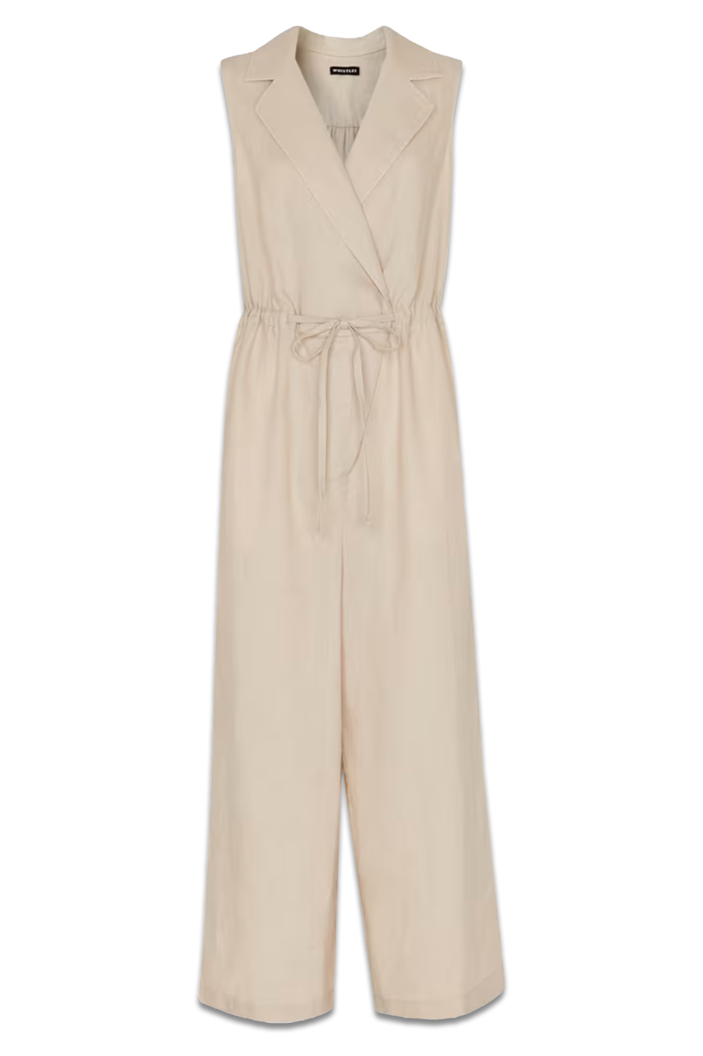 Bella Linen Wrap Jumpsuit