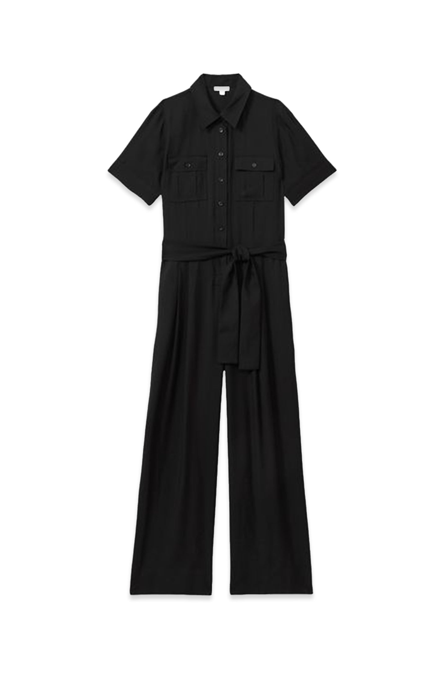 Joanie Belted Utility Wide Leg Jumpsuit