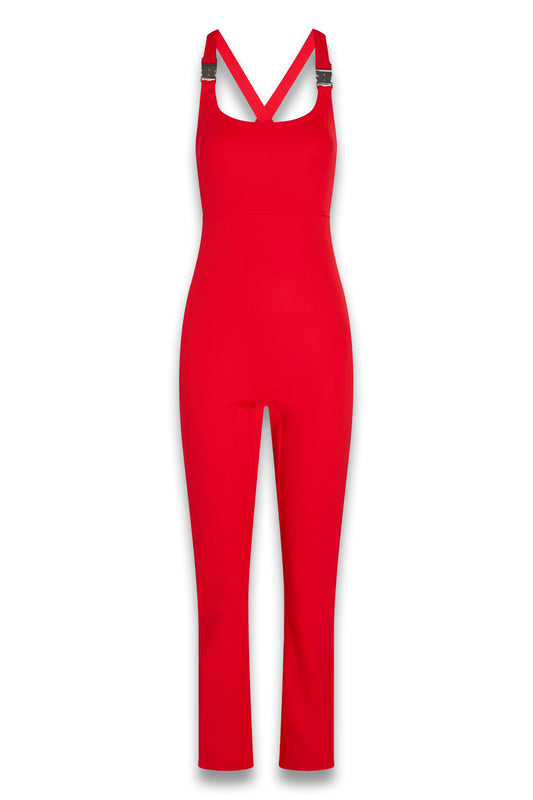 Juna stretch-jersey ski suit