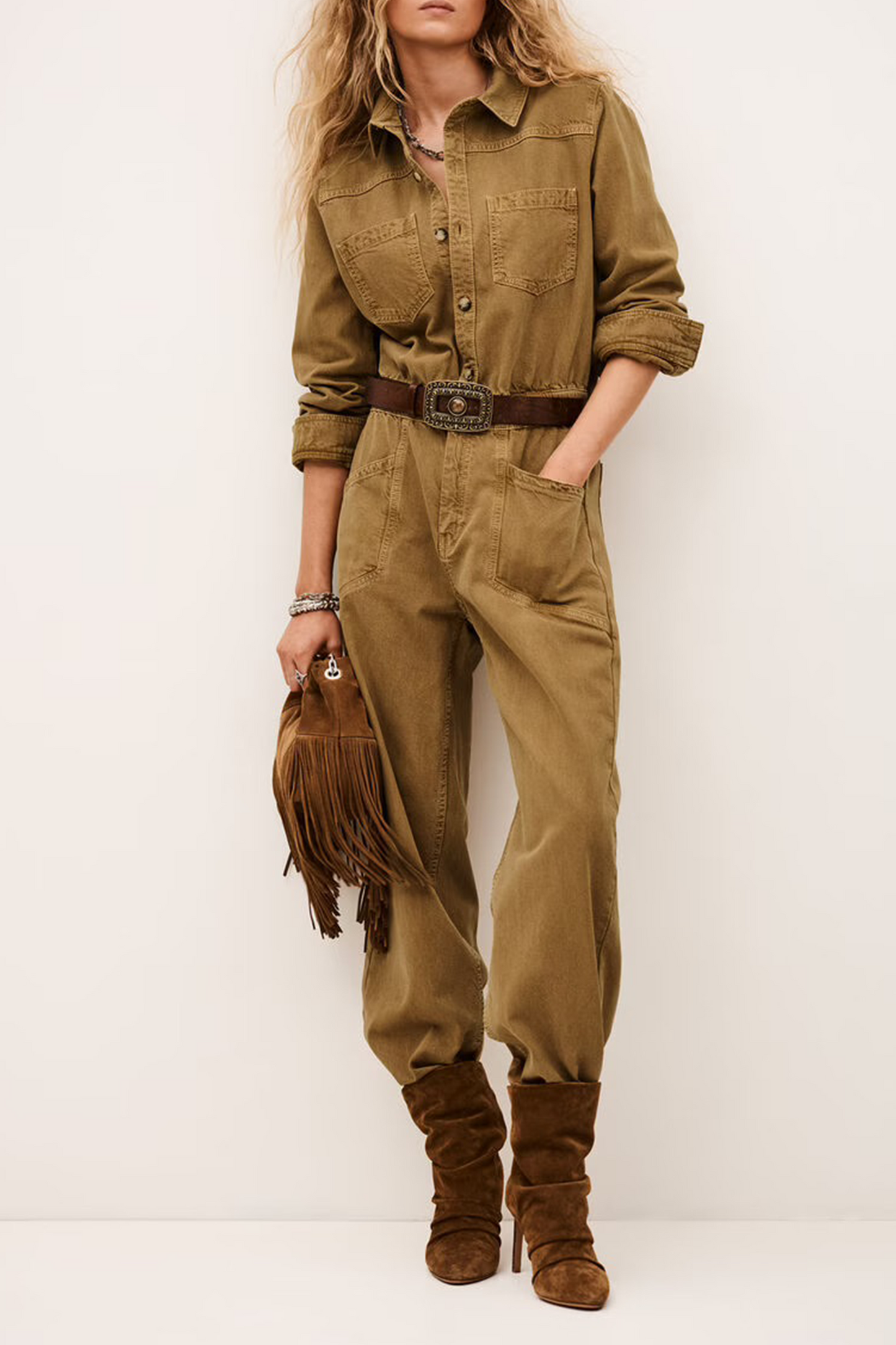 Fyorella Cargo Jumpsuit