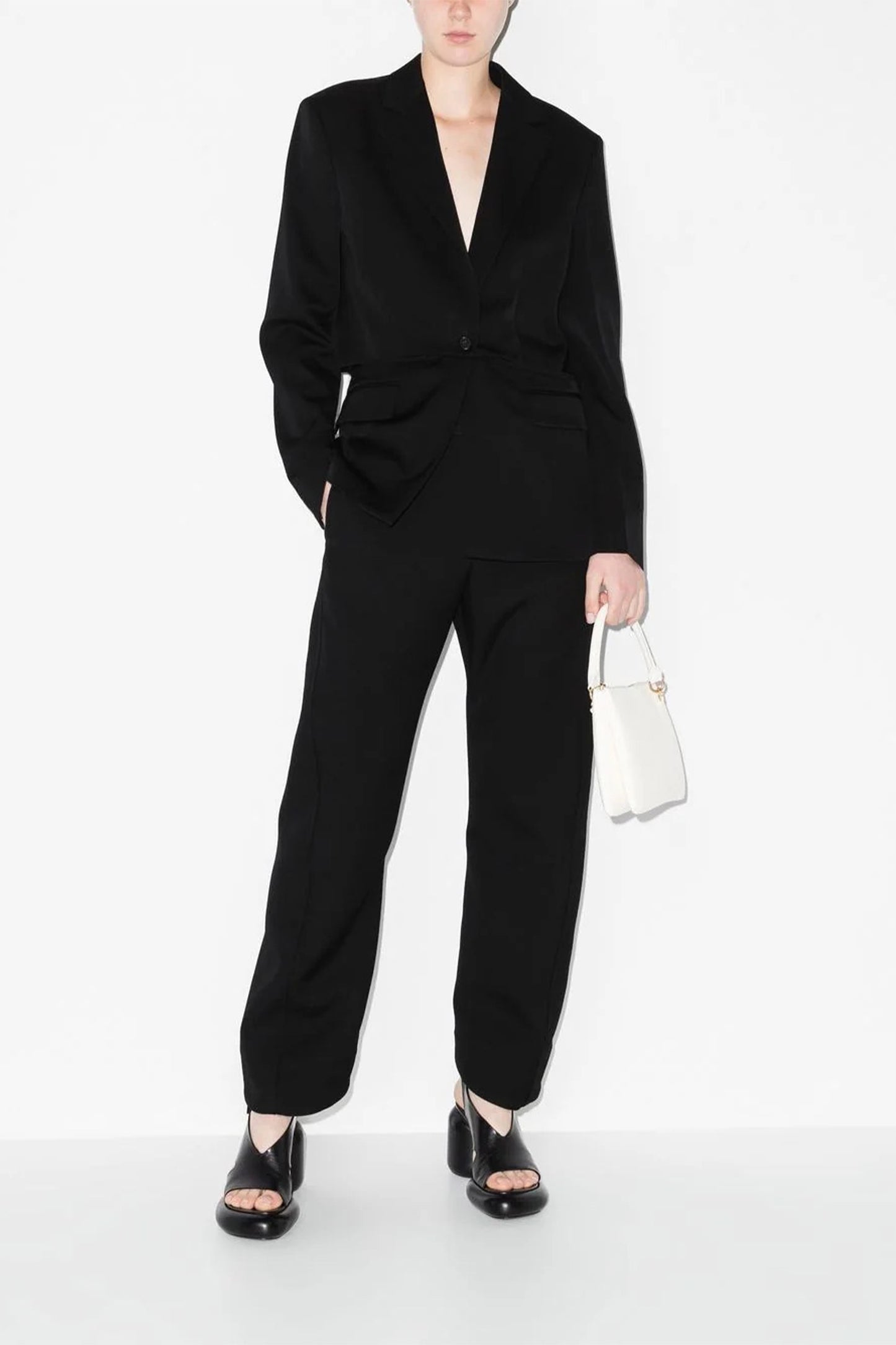 Cut-out Oversized Blazer