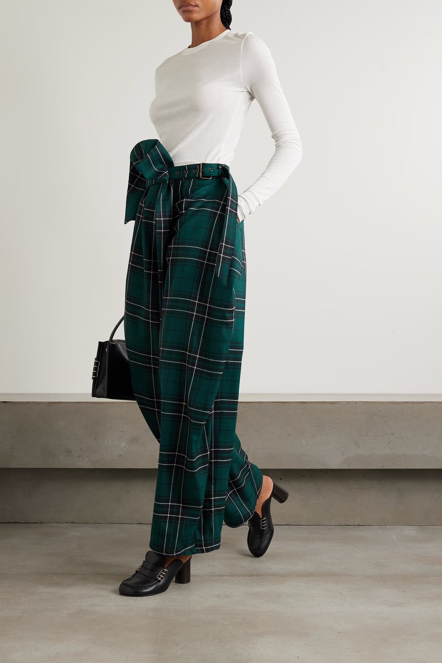 Ribbed Modal-jersey T-shirt