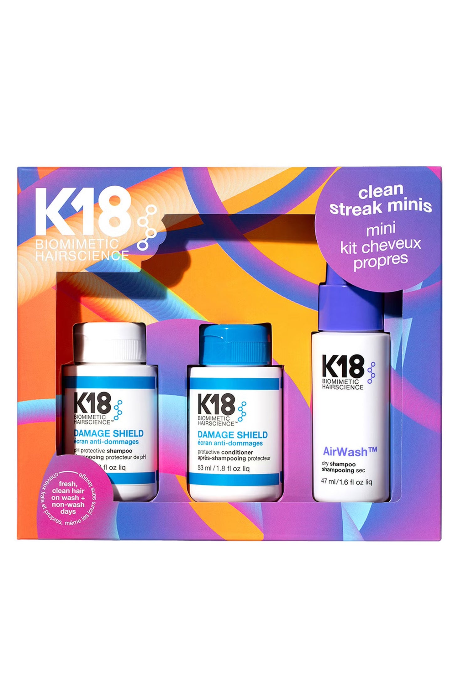 Biomimetic Hairscience Clean Streak Minis