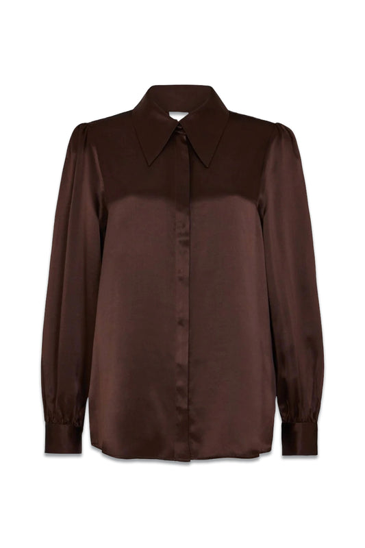 Karen Blouse Dark Brown