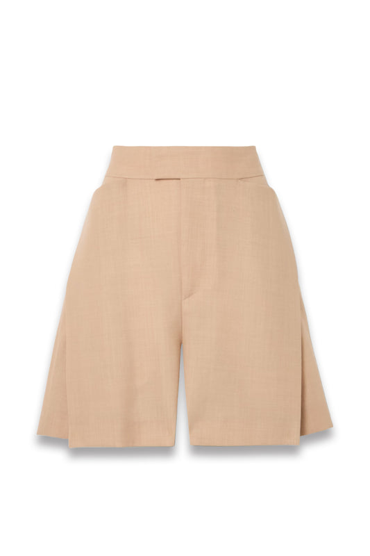 Wool-Blend Shorts