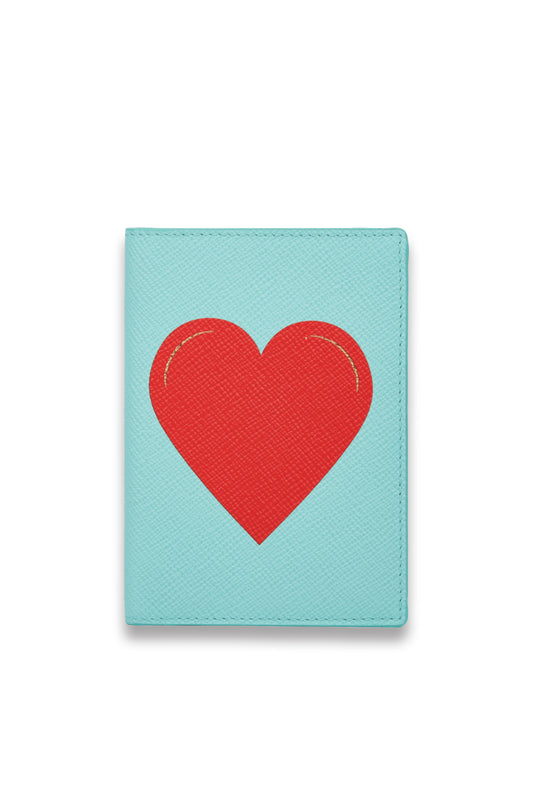 Passport Heart Charm Cover in Panama