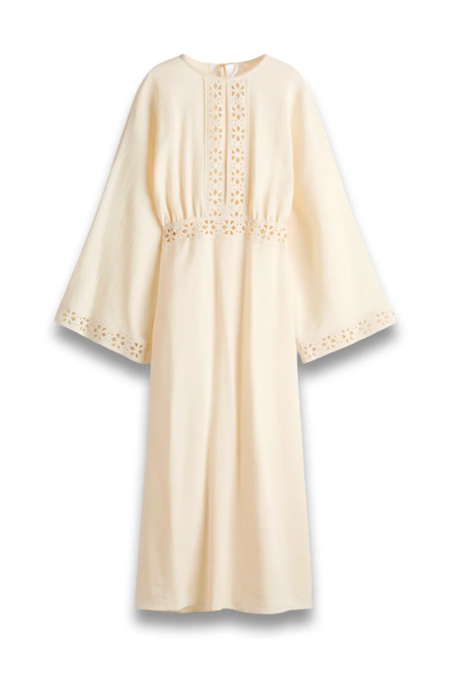 Crochet-look Tunic Dress
