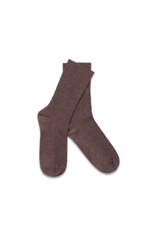 Women's Cashmere Socks - Squirrel