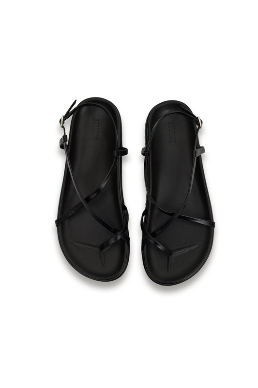 Theo Leather Strappy Sandals