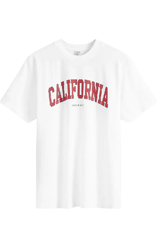 White 'California' T-Shirt
