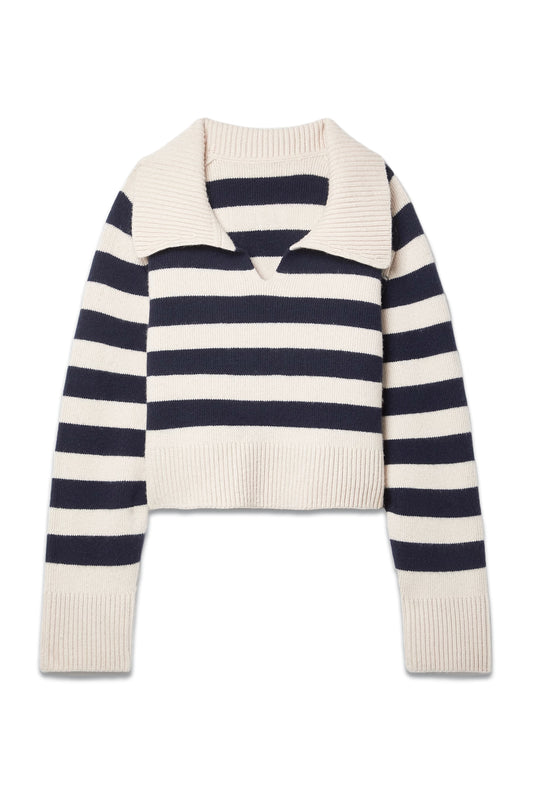 Franklin Striped Cashmere Sweater