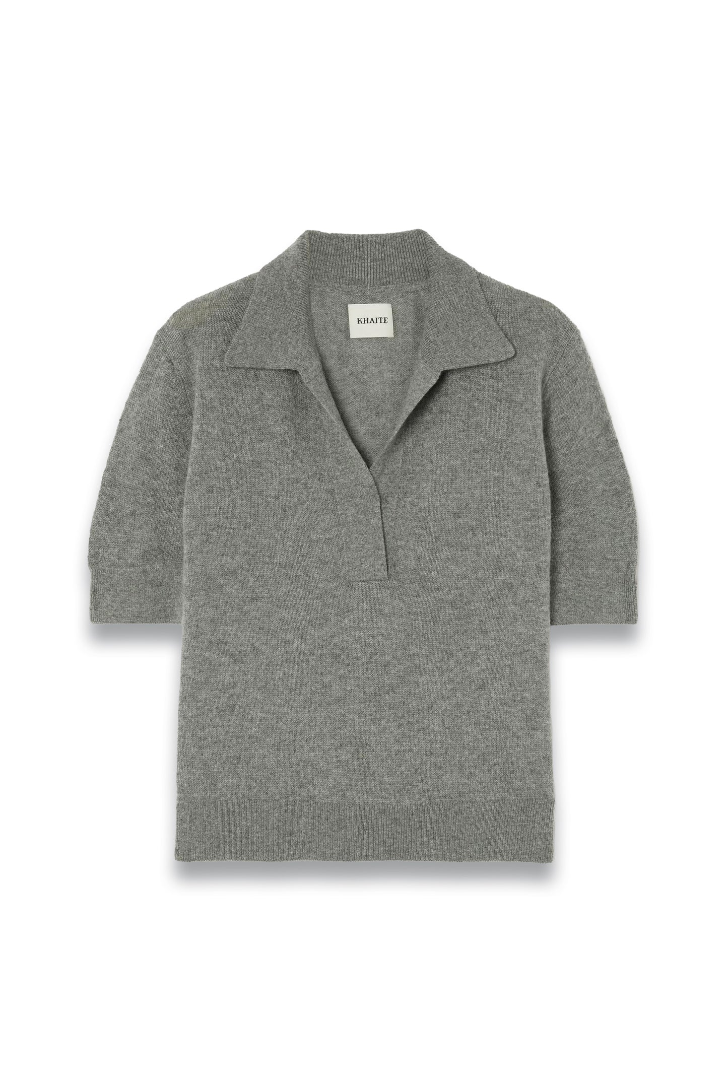 Shrunken Jo Cashmere-blend Polo Shirt