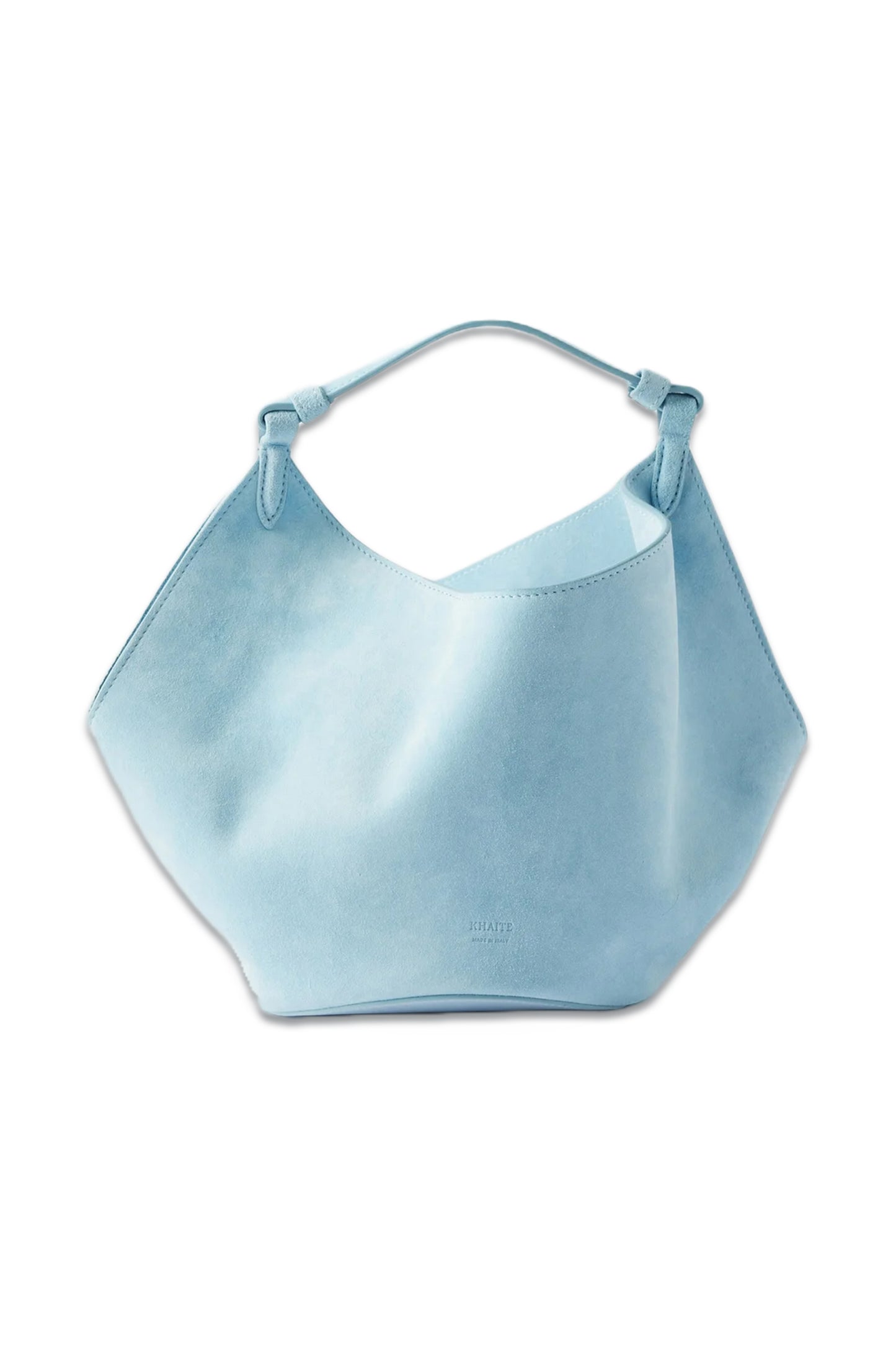Lotus Mini Suede Handbag