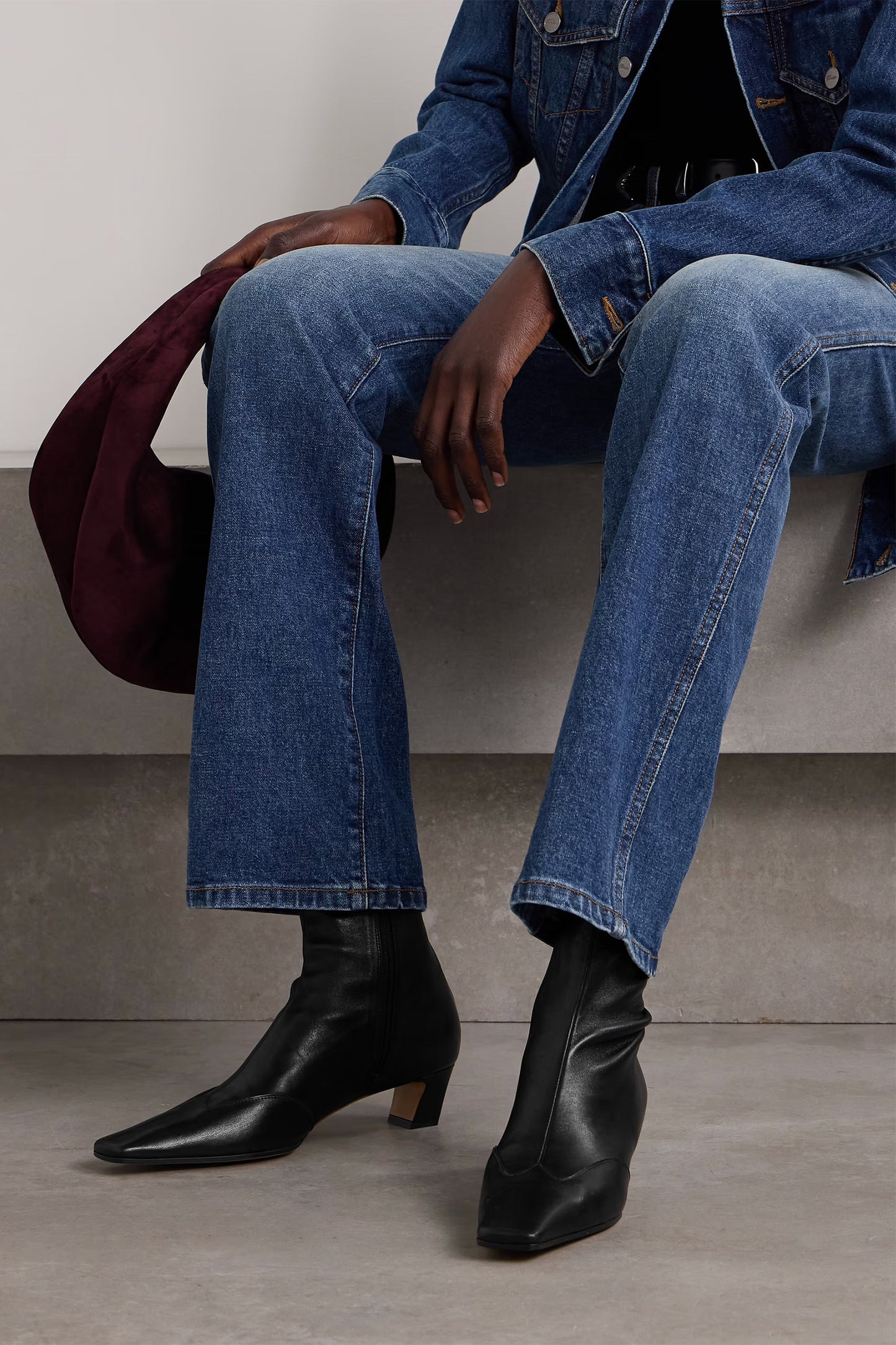 Nevada Leather Ankle Boots