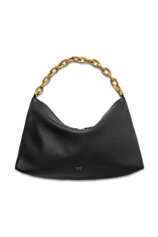 Clara Chain-embellished Leather Shoulder Bag
