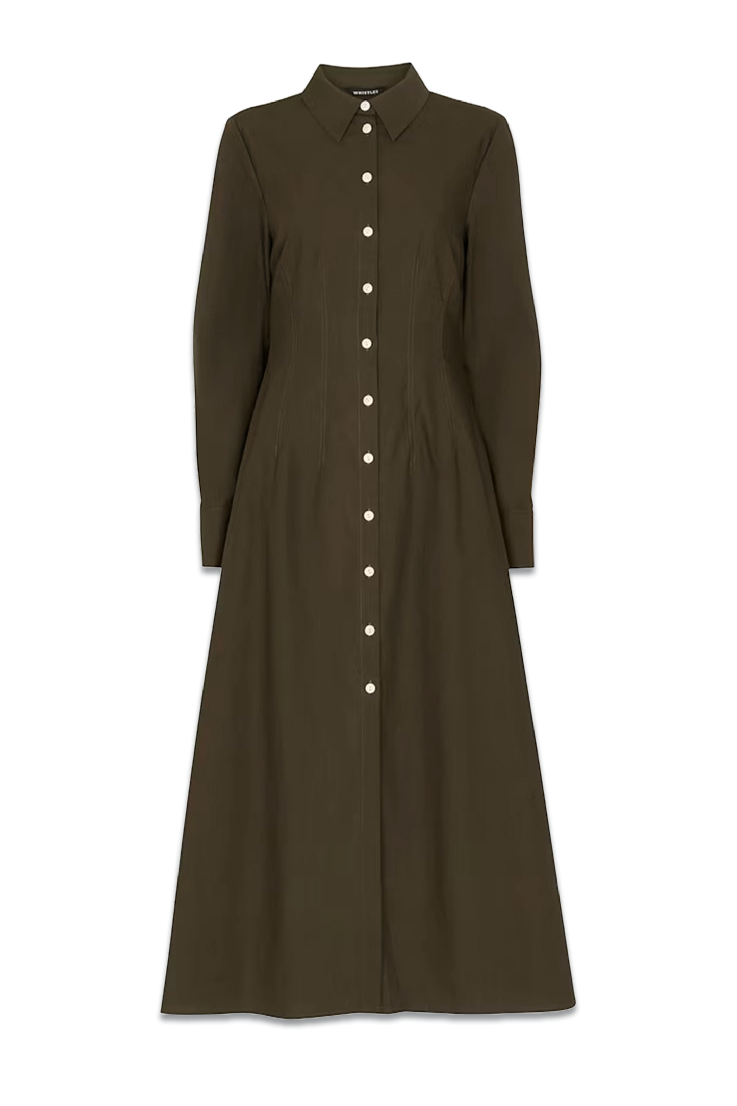 Jean Poplin Shirt Dress