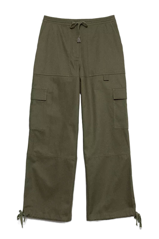Cotton Twill Utility Trousers