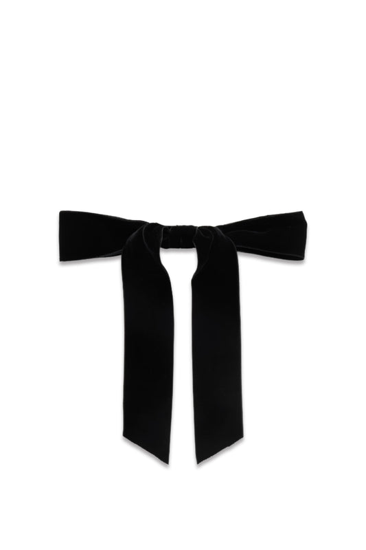 Adley Velvet Bow Hair Clip