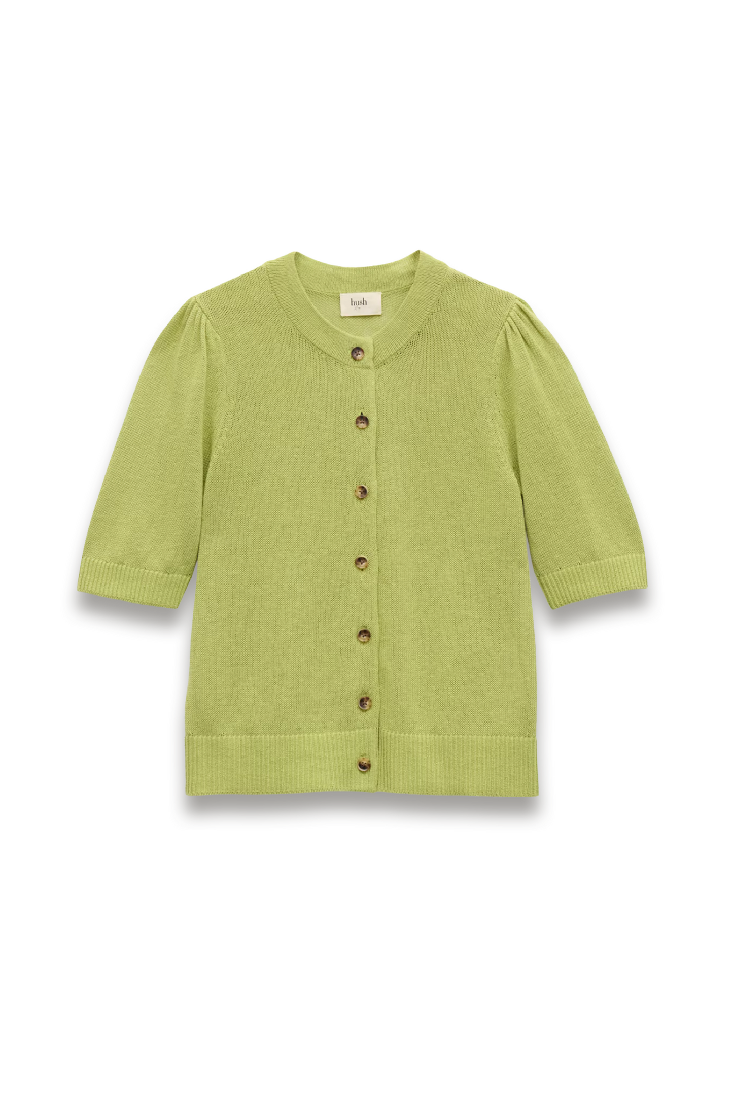Celeste Short Sleeve Linen Blend Cardigan