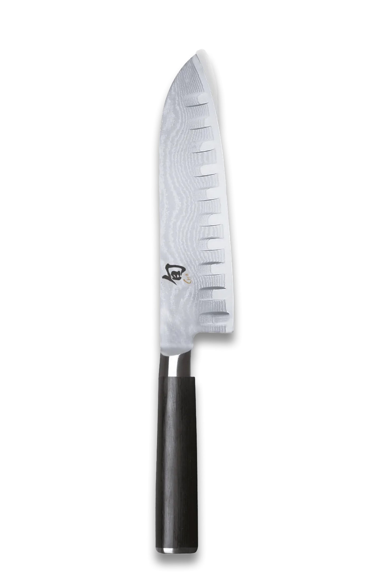 Kai Shun Classic Scalloped Santoku Knife / 18cm
