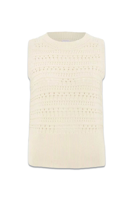 Colemere Cotton Knitted Vest