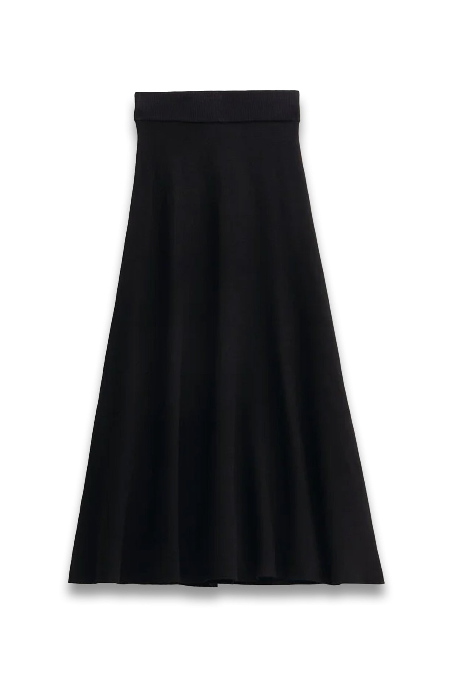 Zola Volume Knitted Midi Skirt
