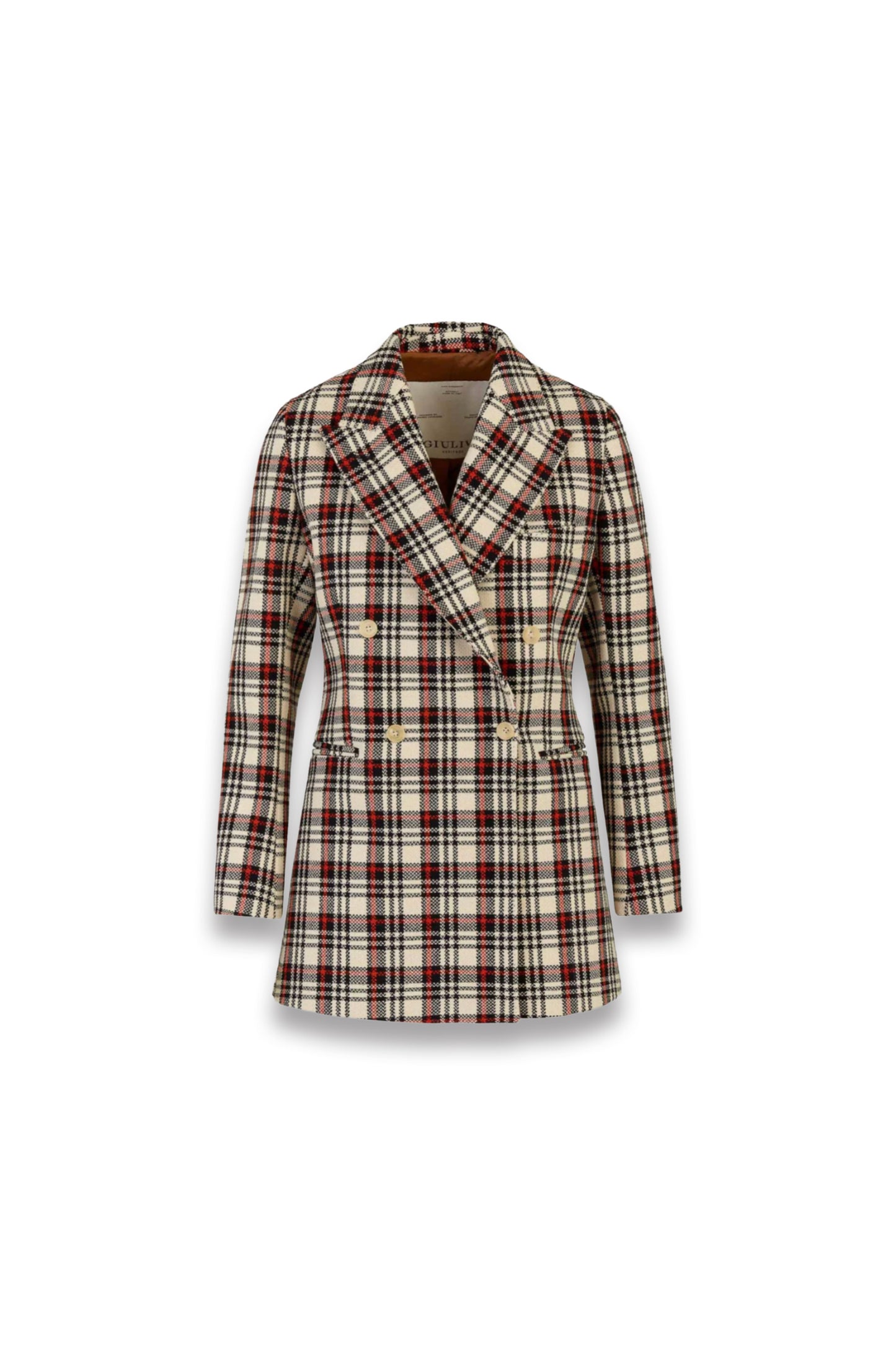 Stella Blazer in Wool Check