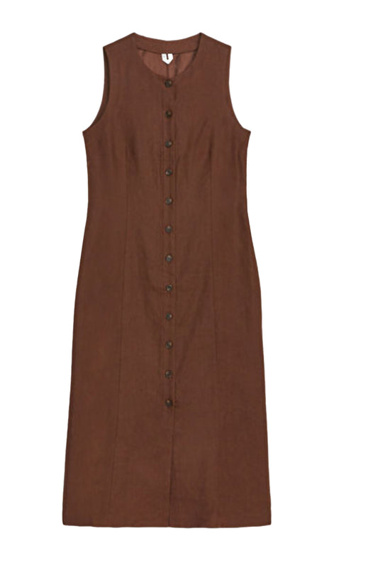 Linen Vest Dress