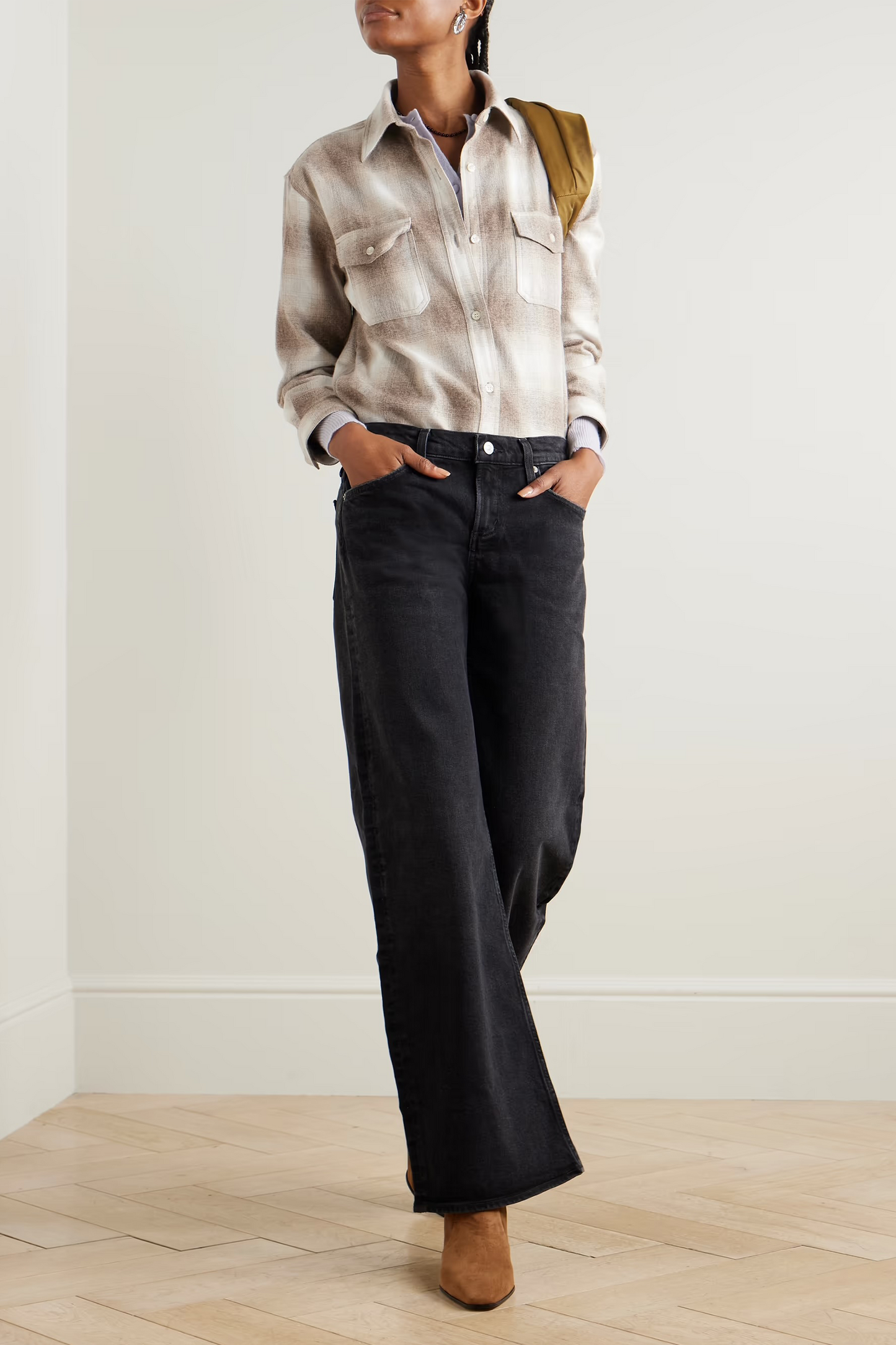 Kota Checked Cotton-flannel Shirt