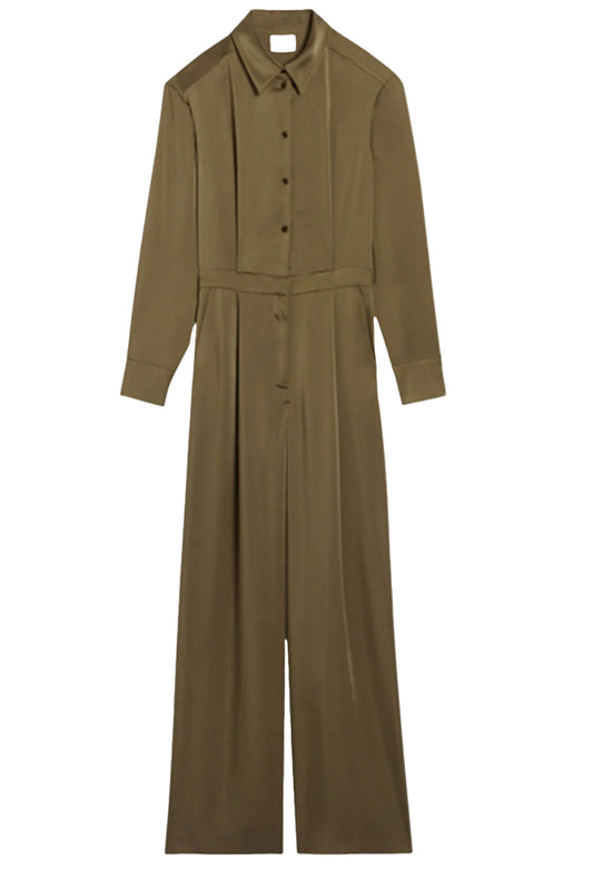 Khaki Trouser Suit