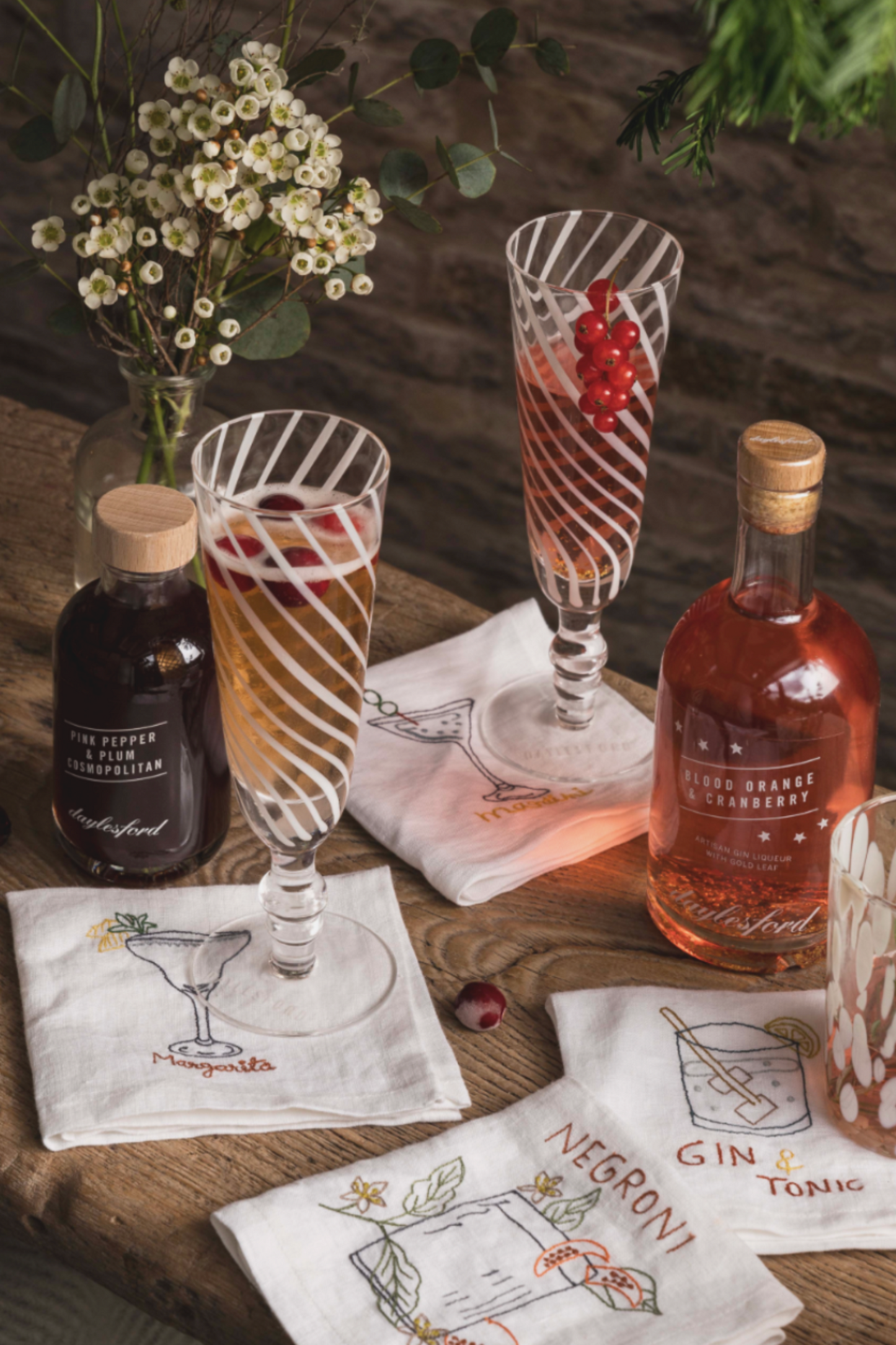 Negroni Cocktail Napkin