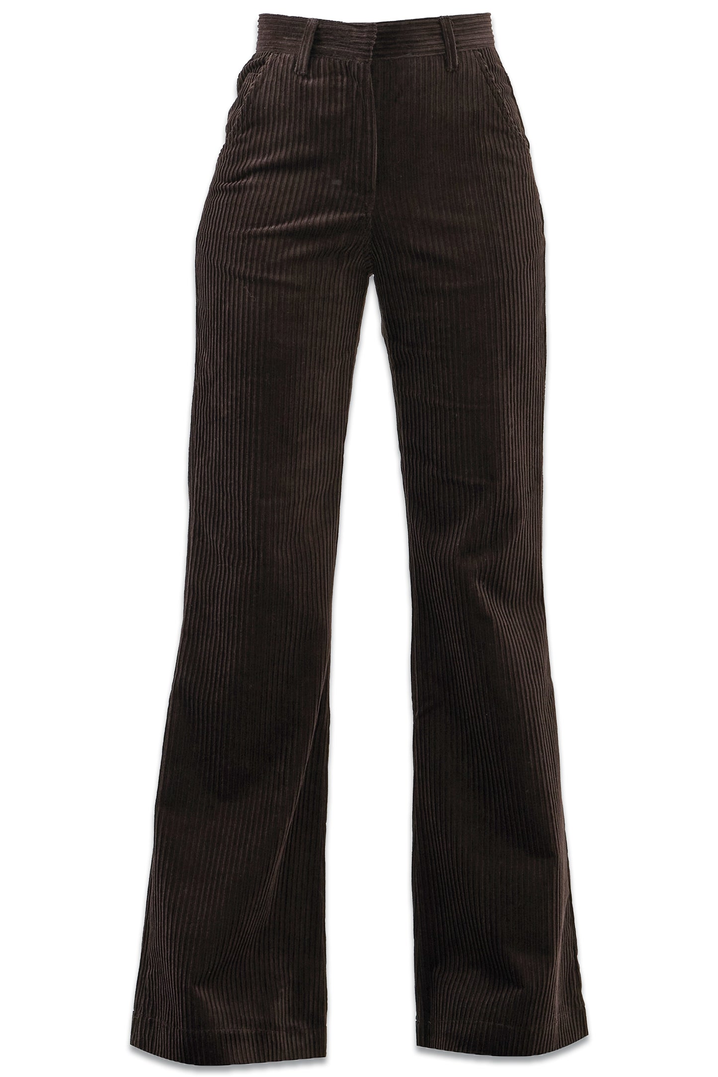 Cotton-blend Corduroy Straight-leg Trousers
