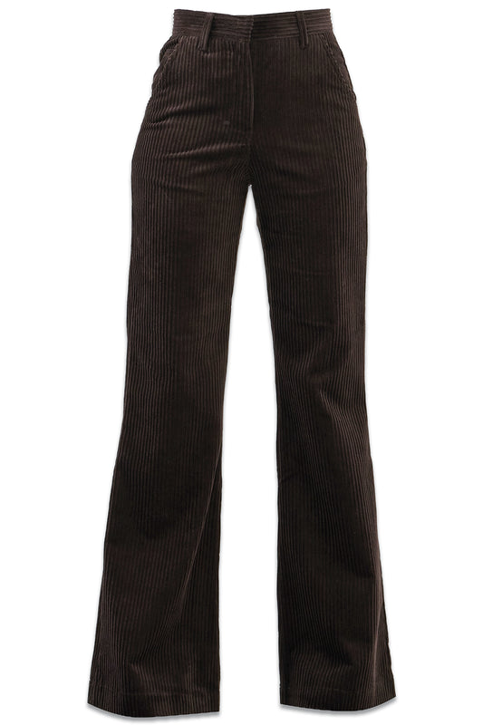 Cotton-blend Corduroy Straight-leg Trousers