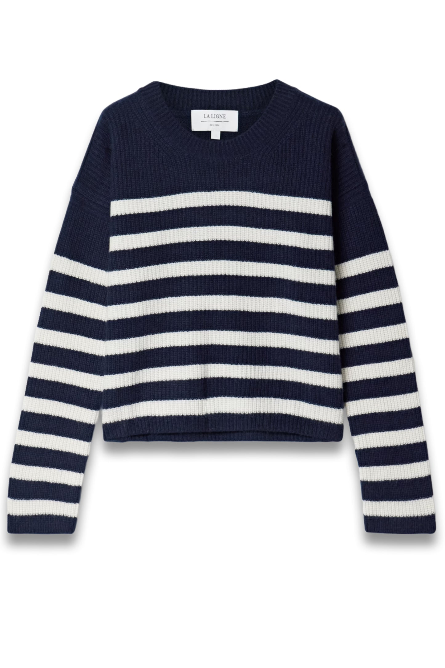 Mini Toujours Striped Cashmere Sweater