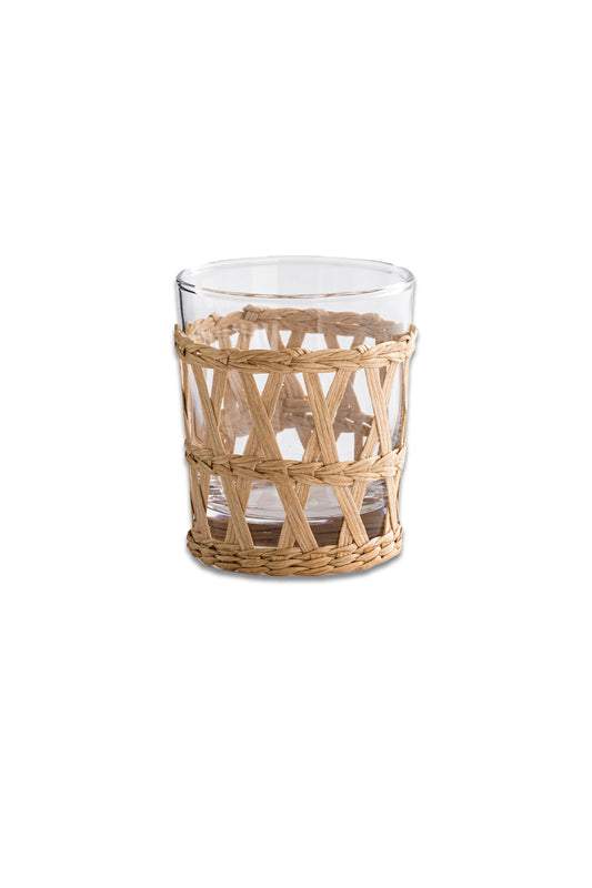 Set of 4 Qualimna Braided Base Glasses