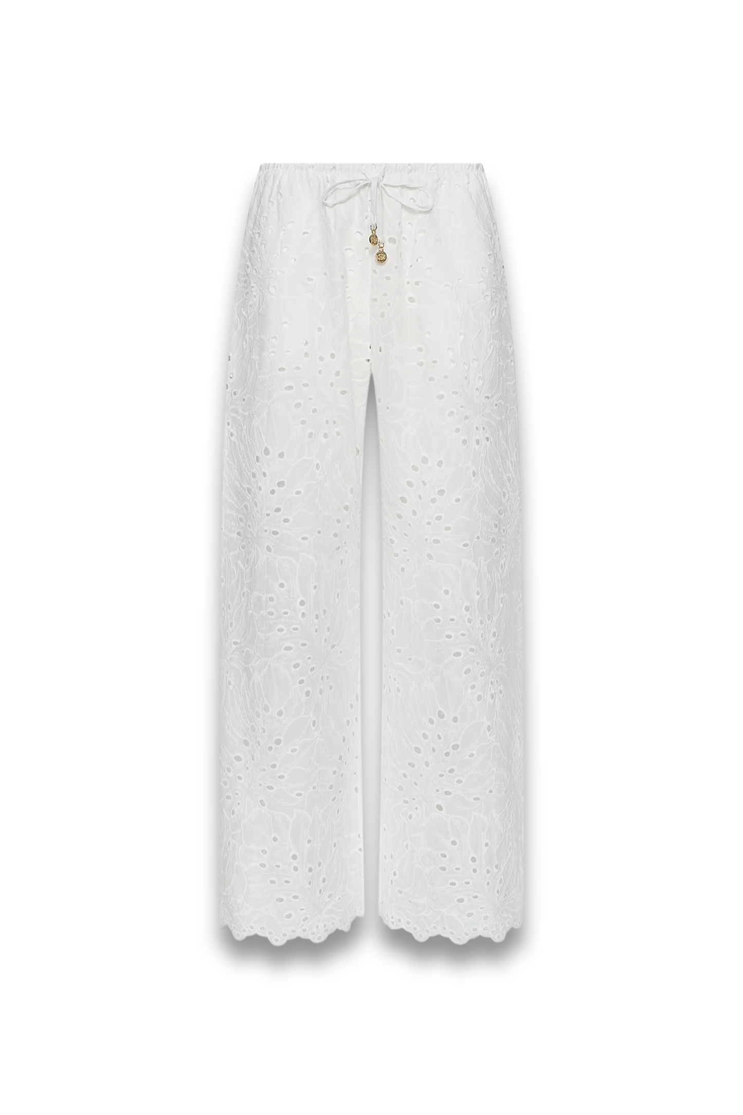Geraldine Eyelet Cover-Up Pant