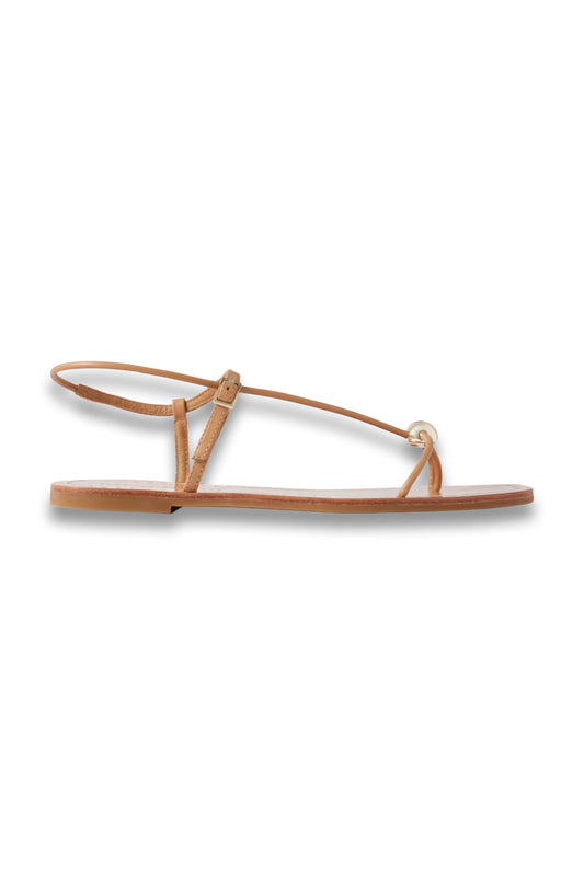 Lara Embellished Leather Sandals