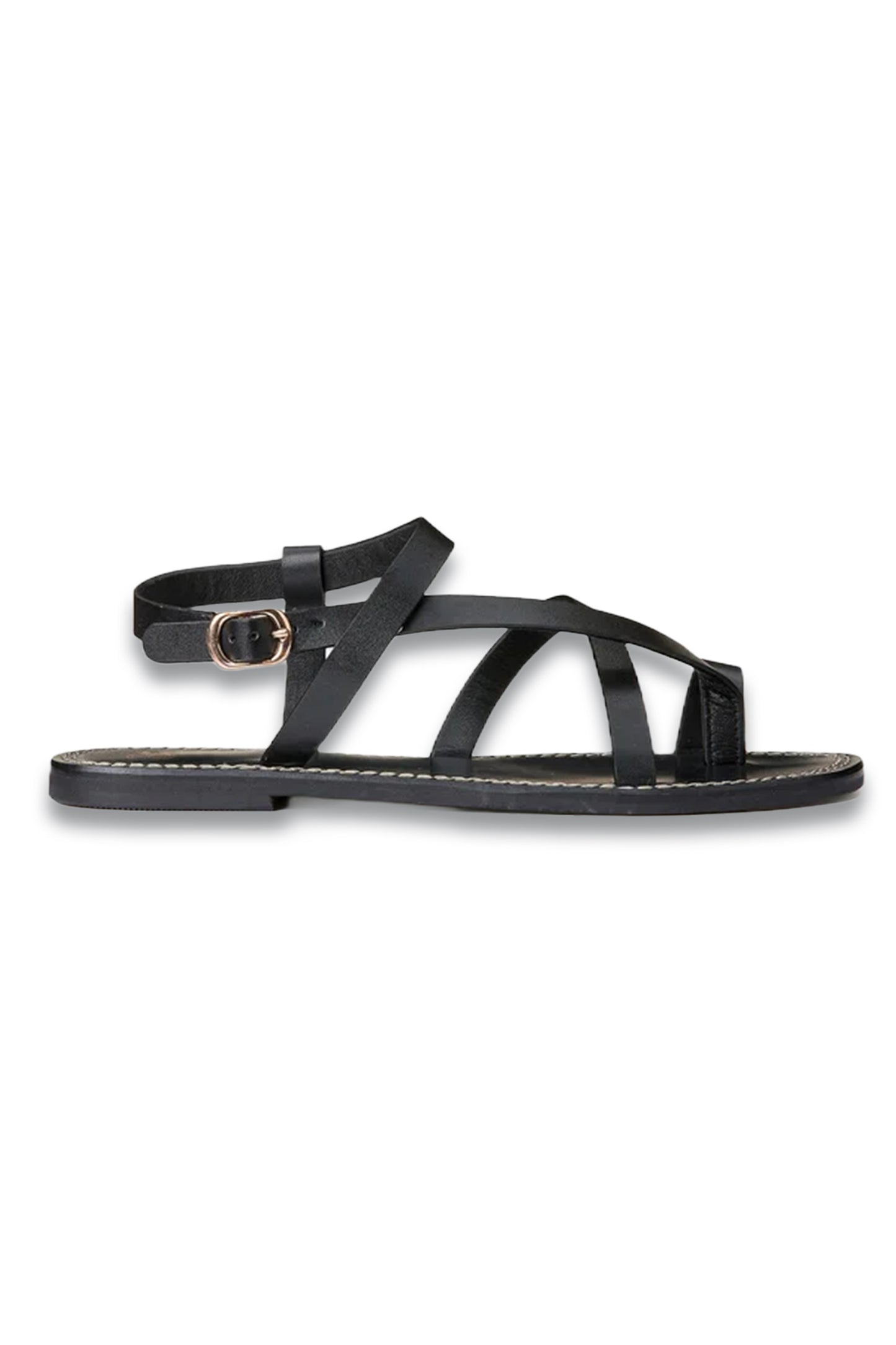 Leather Toe Post Sandals