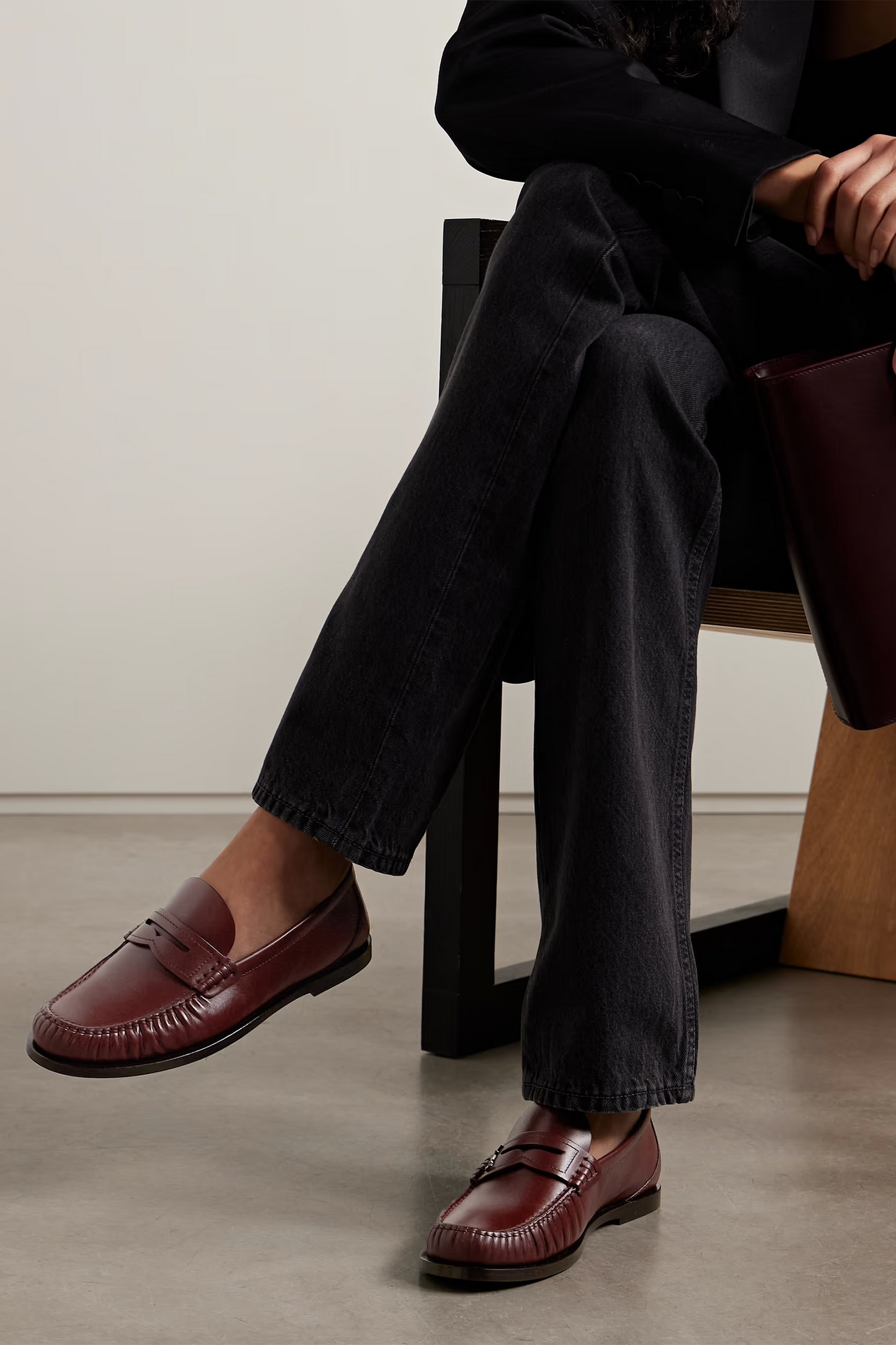 Laurent Leather Loafers