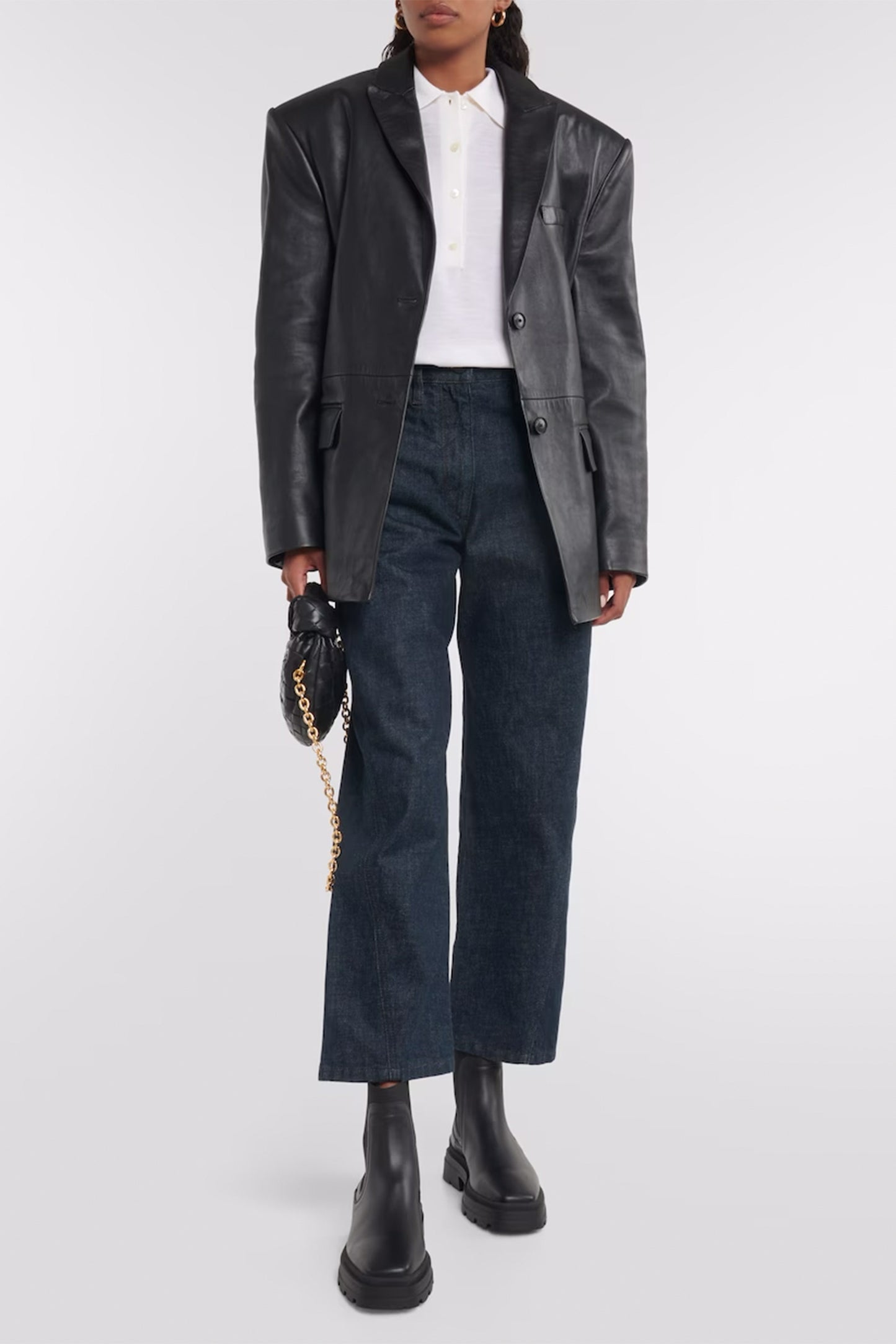 Veronique leather Chelsea boots