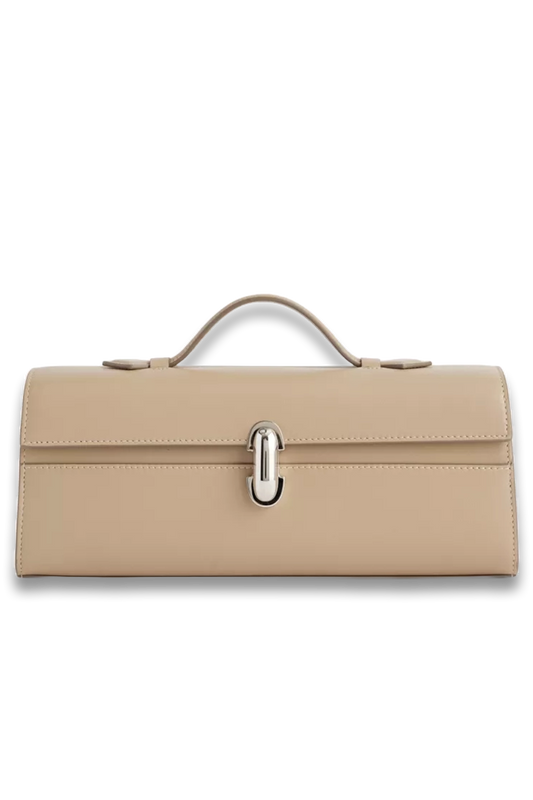 Symmetry Leather Top-Handle Bag