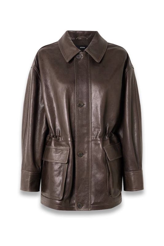 Maeve leather jacket