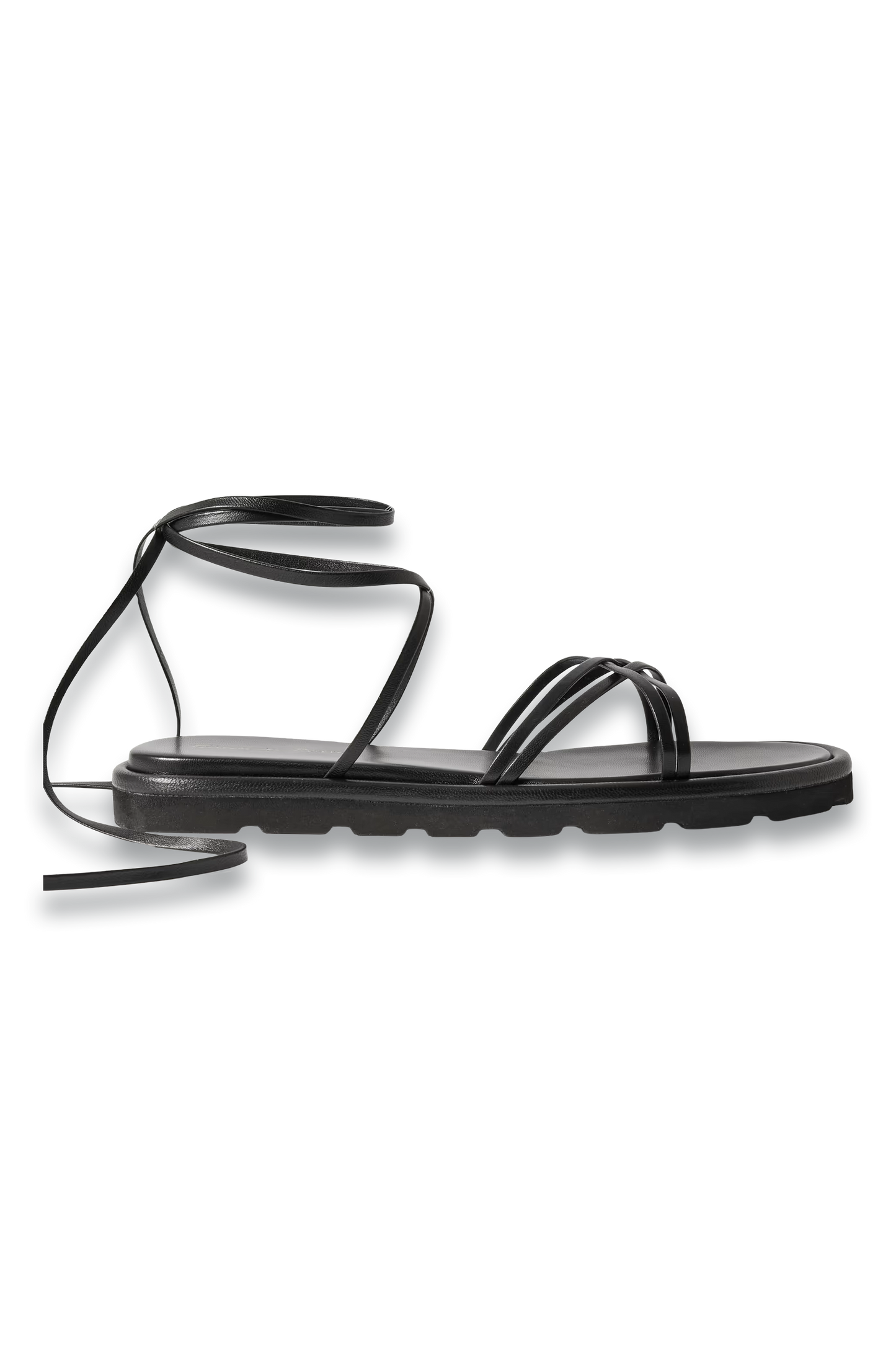 Jane Knotted Leather Sandals