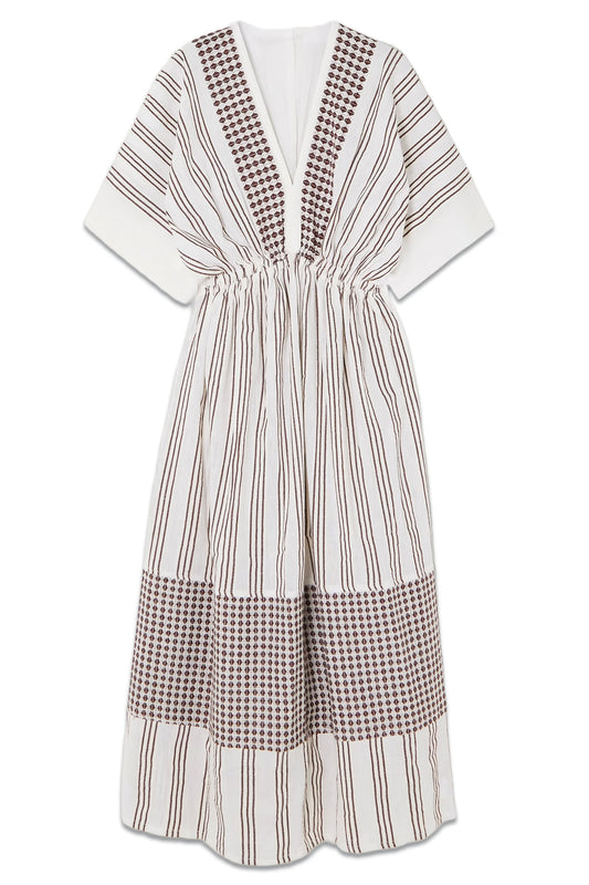 + NET SUSTAIN Tigist Cotton Midi Dress