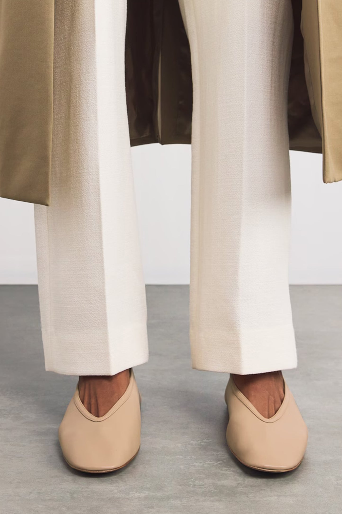 Leather Luna Ballet Flats