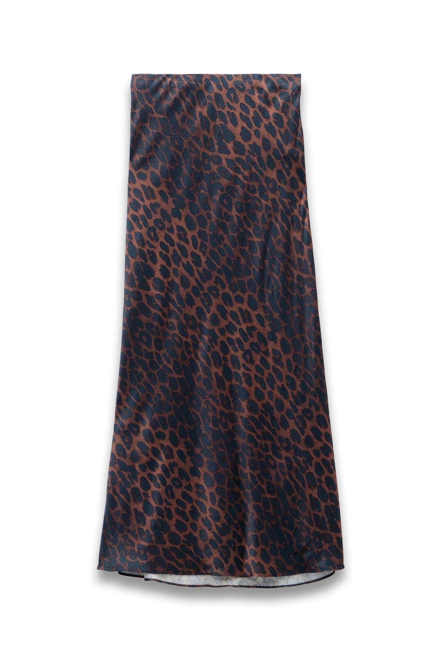 HUSH Simone Slinky Leopard Print Skirt, Multi