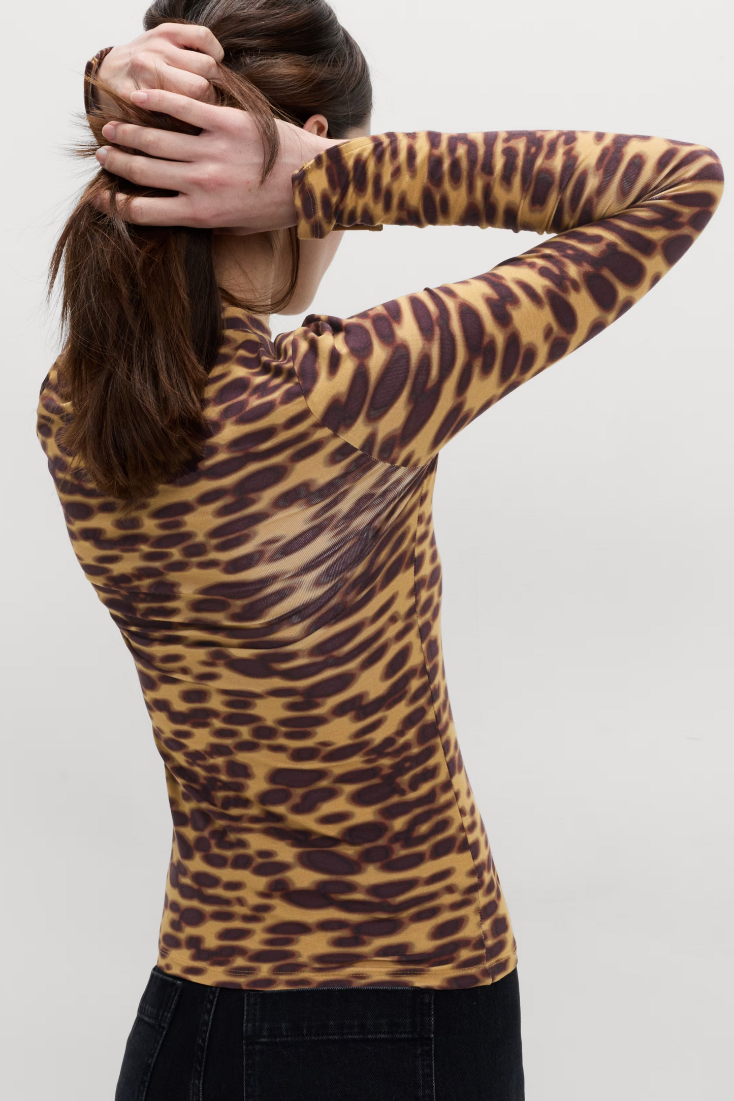 Animal Print Second Skin Top