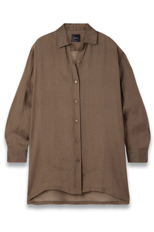 Niko Oversized Ramie Shirt