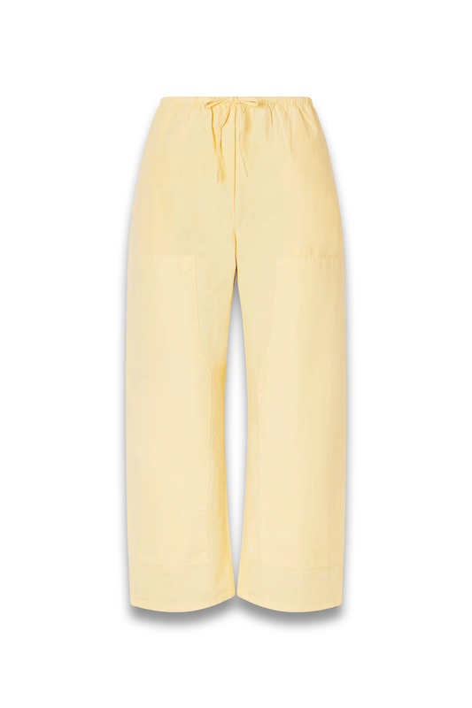 Kyoto Cotton Wide-Leg Pants