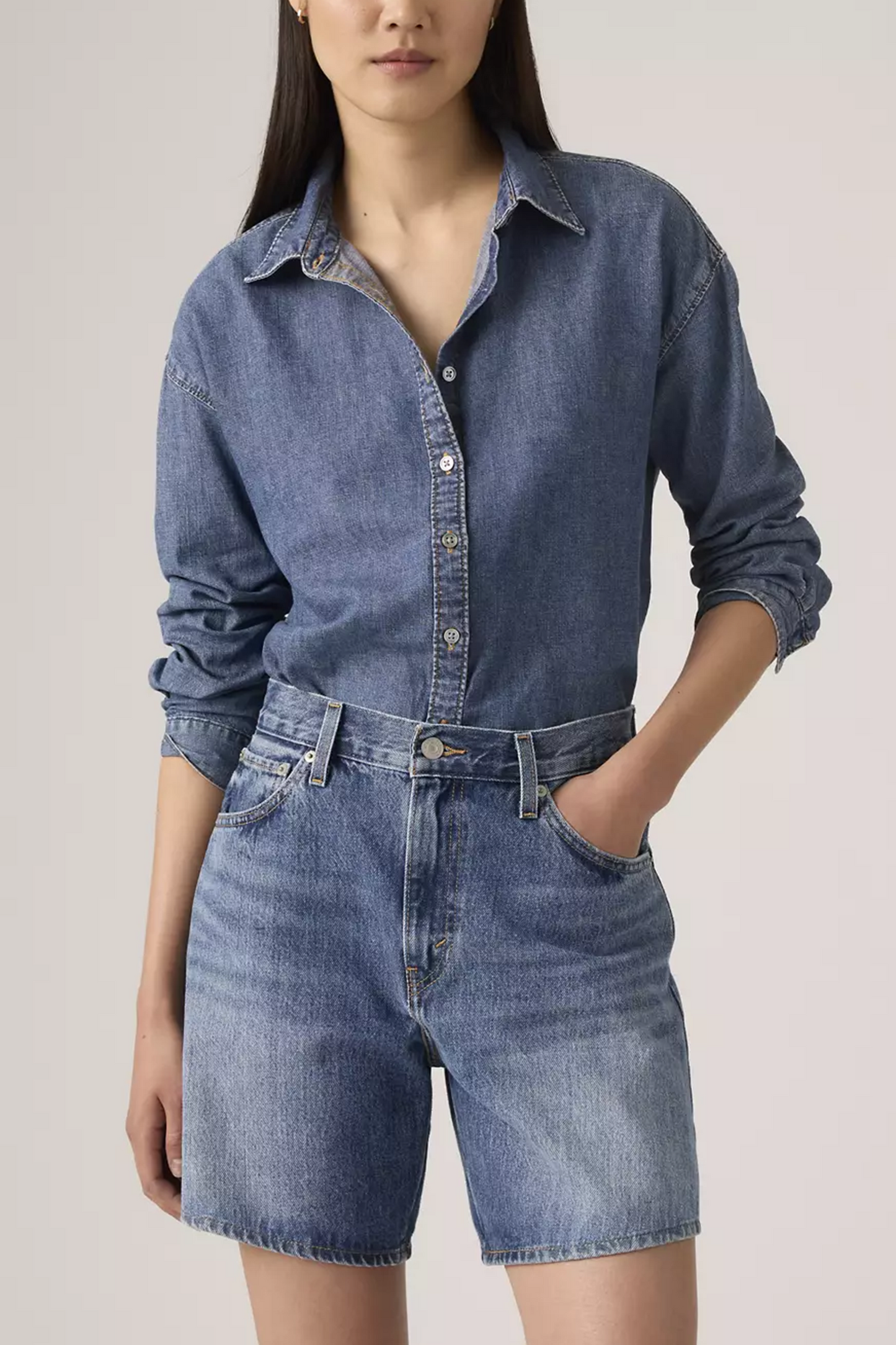 High-rise Baggy Shorts